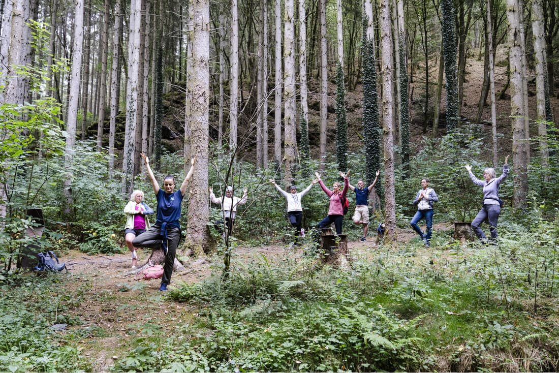 Mental strength through nature and breathing