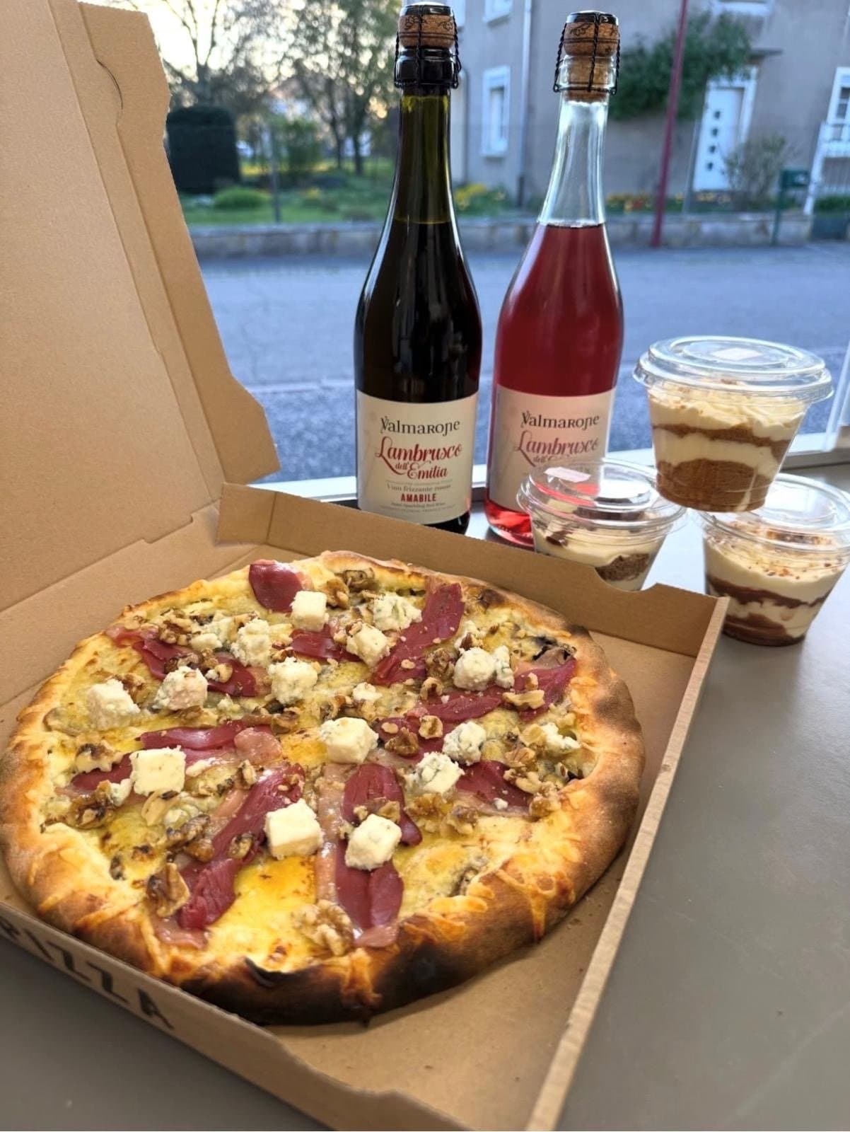 Camion pizza à Lesménils