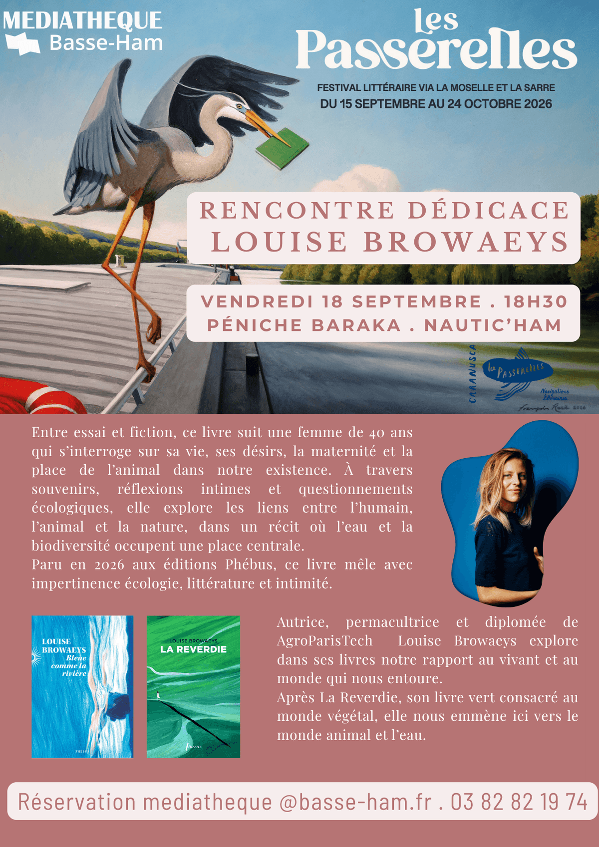 Rencontre dédicace avec Louise Browaeys