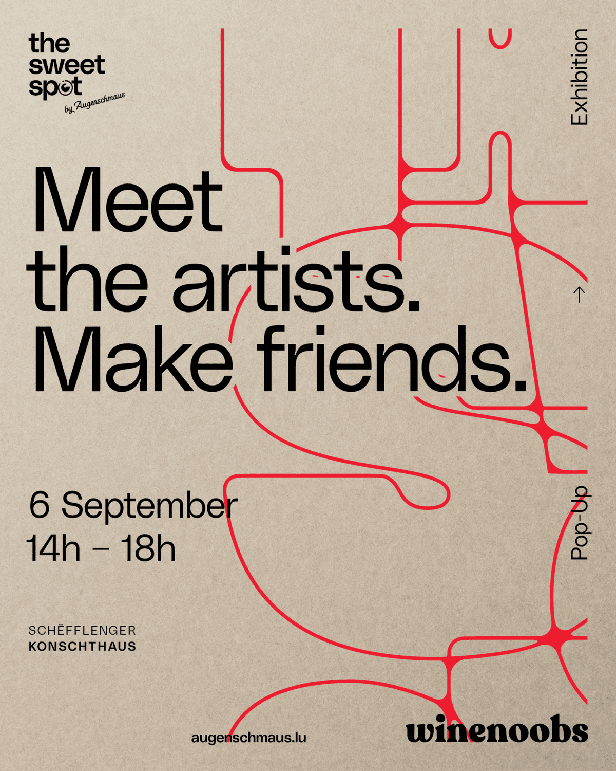 Meet the artists. Make friends by Schëfflenger Konschthaus