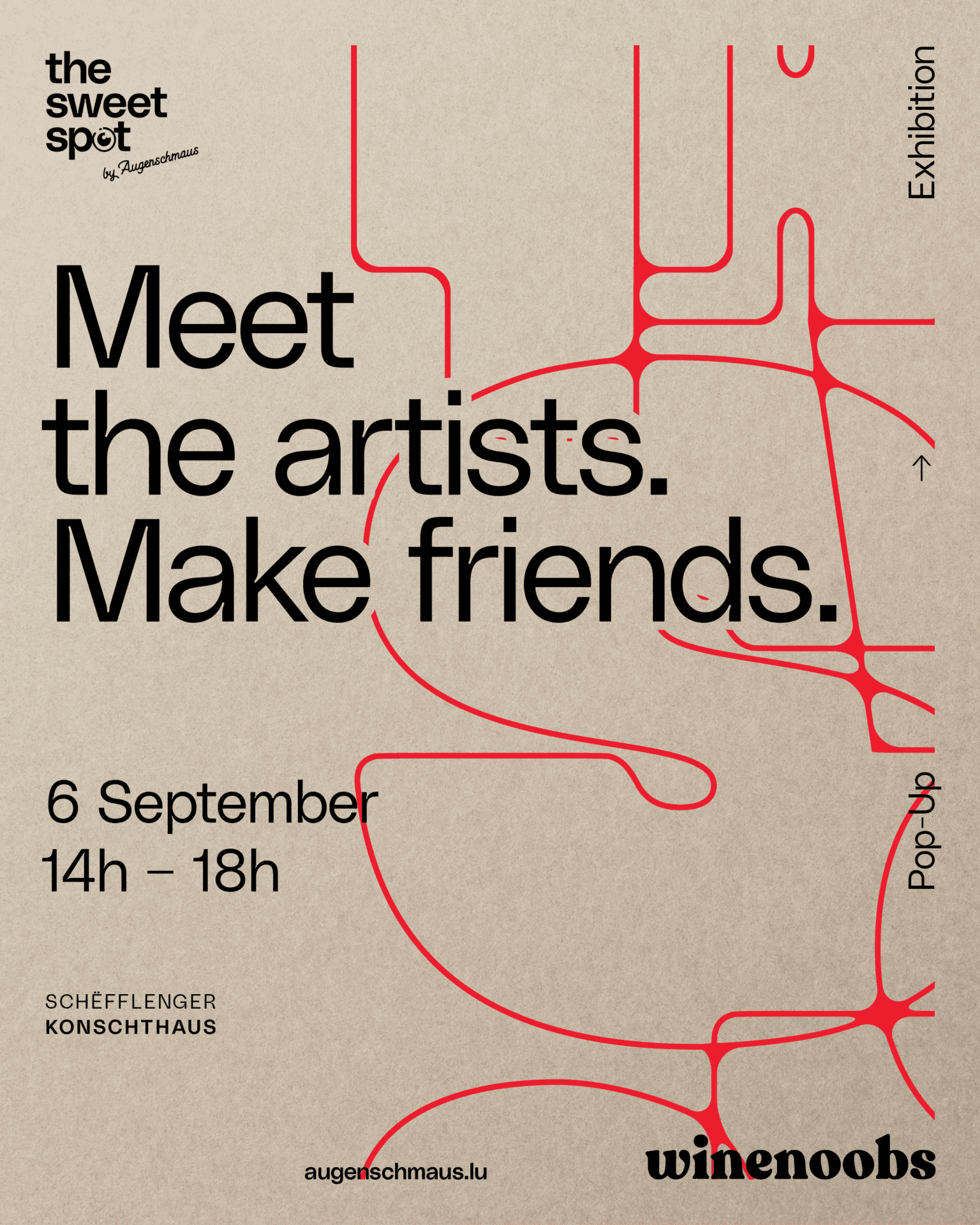 Meet the artists. Make friends by Schëfflenger Konschthaus