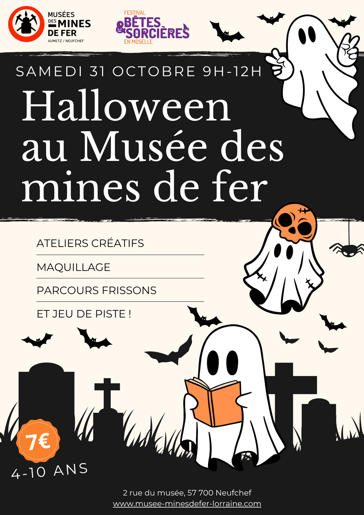 Halloween au musée des mines de fer