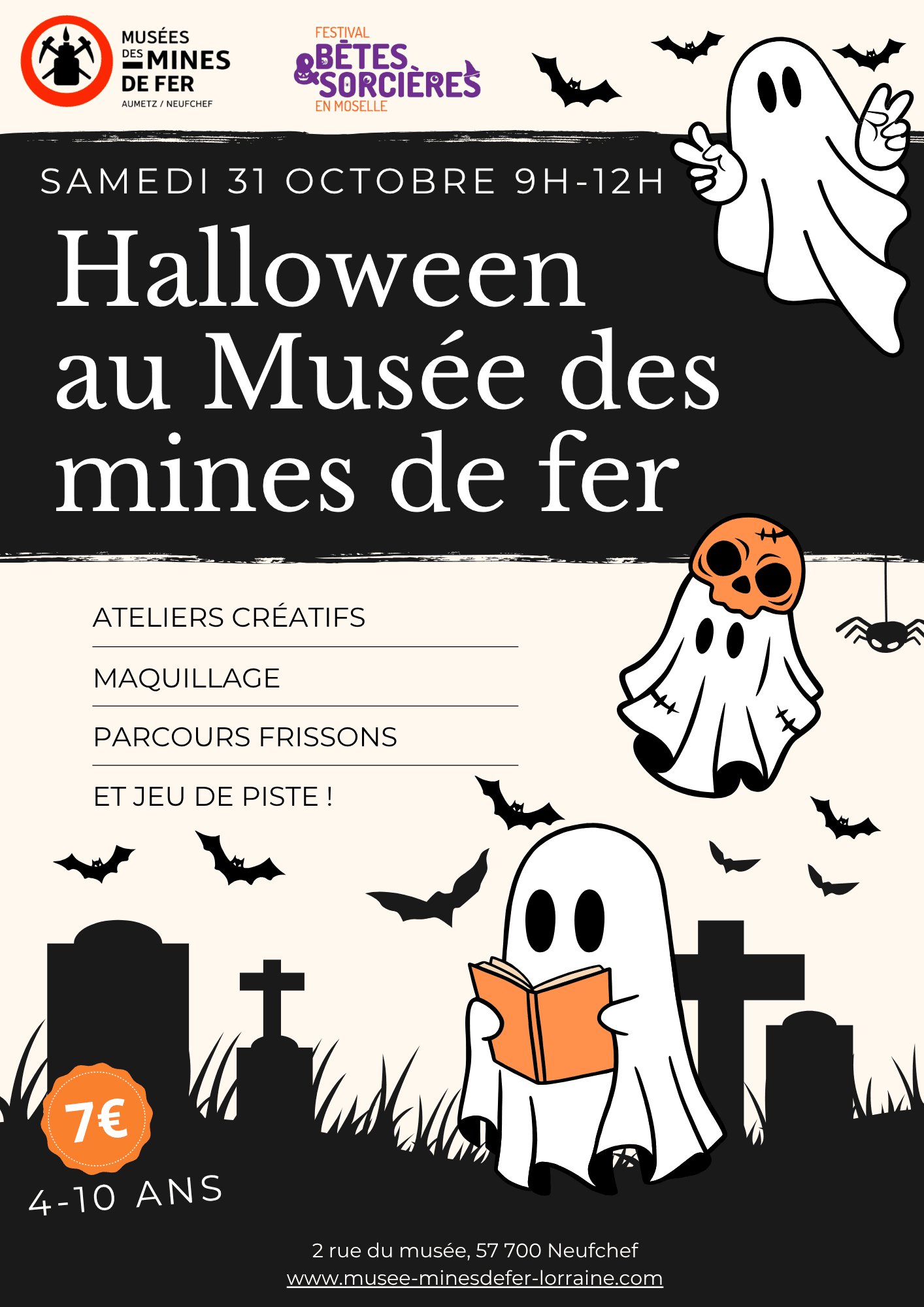 Halloween au musée des mines de fer