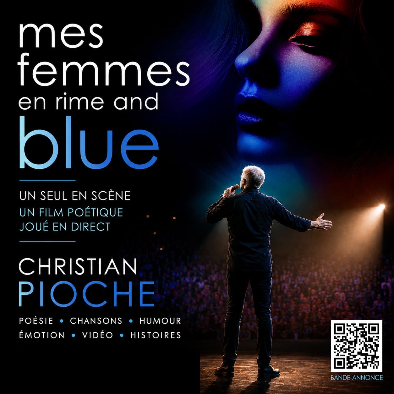 Mes femmes en rime and blue
