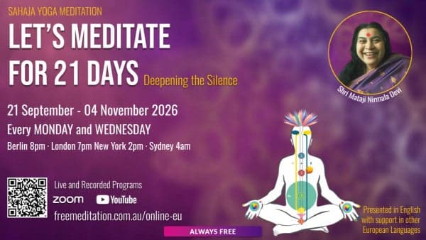 Guided meditation  Deepen the silence