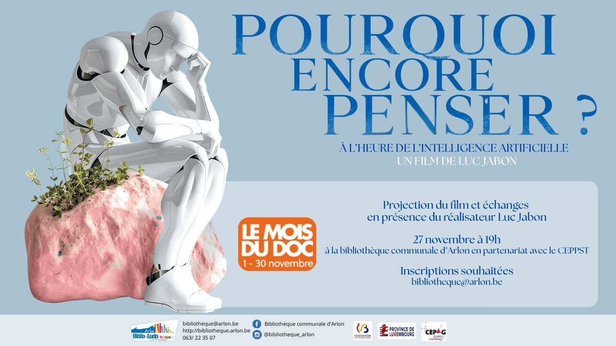 Mois du Doc: screening of the documentary “Pourquoi encore penser à l'heure de l'intelligence artifi