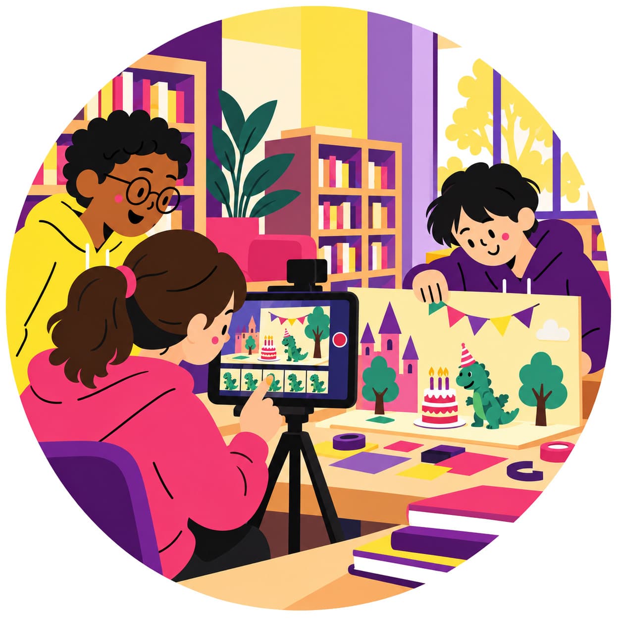 Stop-motion workshop “Happy birthday!”