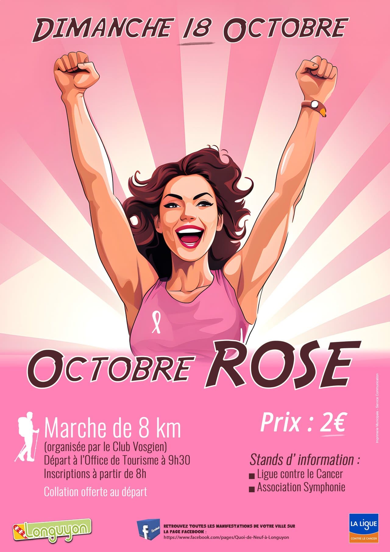 Pink October Walk