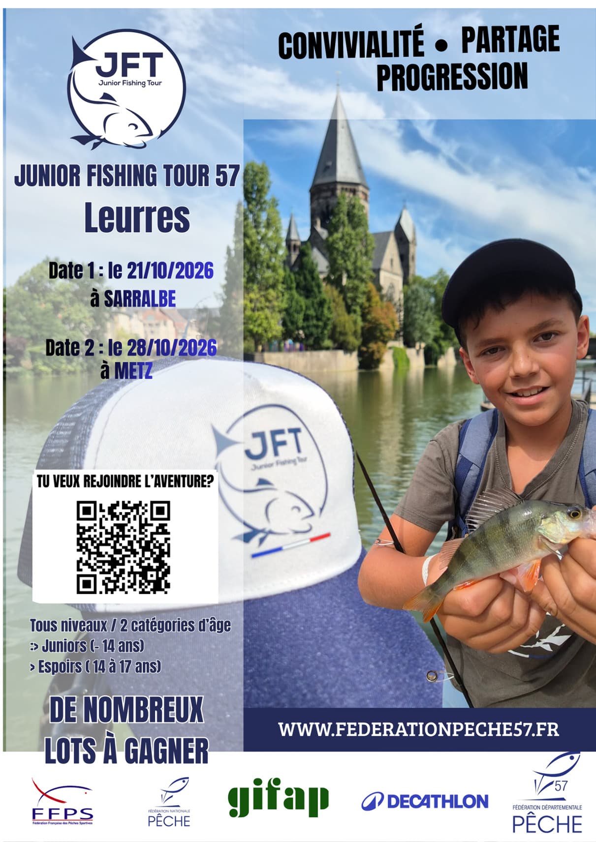 Junior Fishing Tour - Youth fishing circuit in Metz