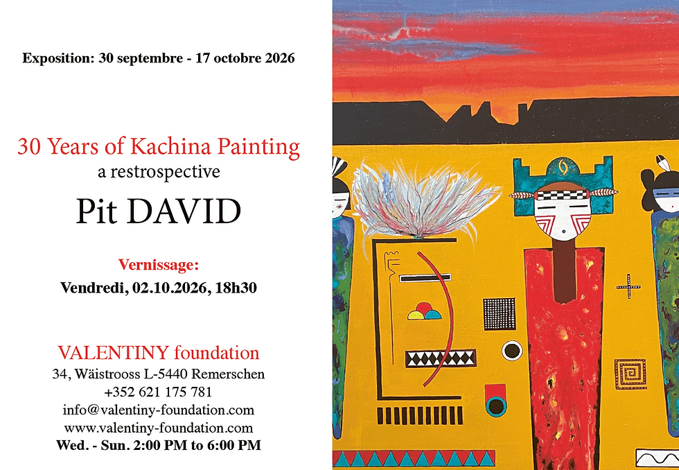 Exhibition: Pit DAVID – 30 Years of Kachina Painting