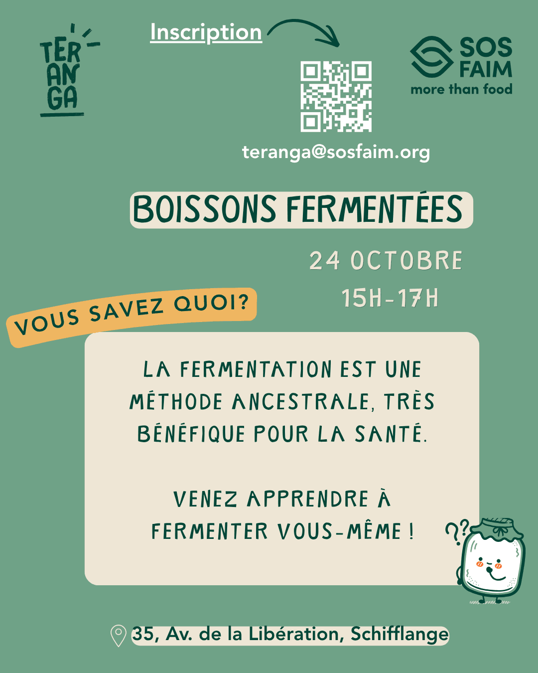 Atelier : Boissons fermentées by Teranga