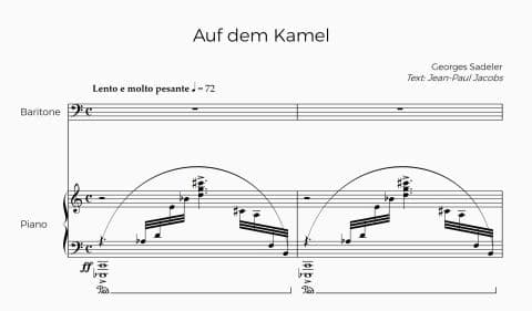 The Poem Set to Music