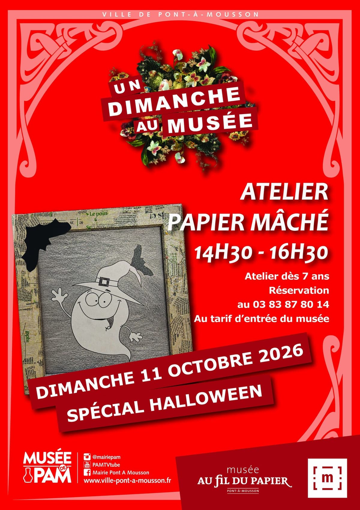 Papier-mâché workshop – Halloween special