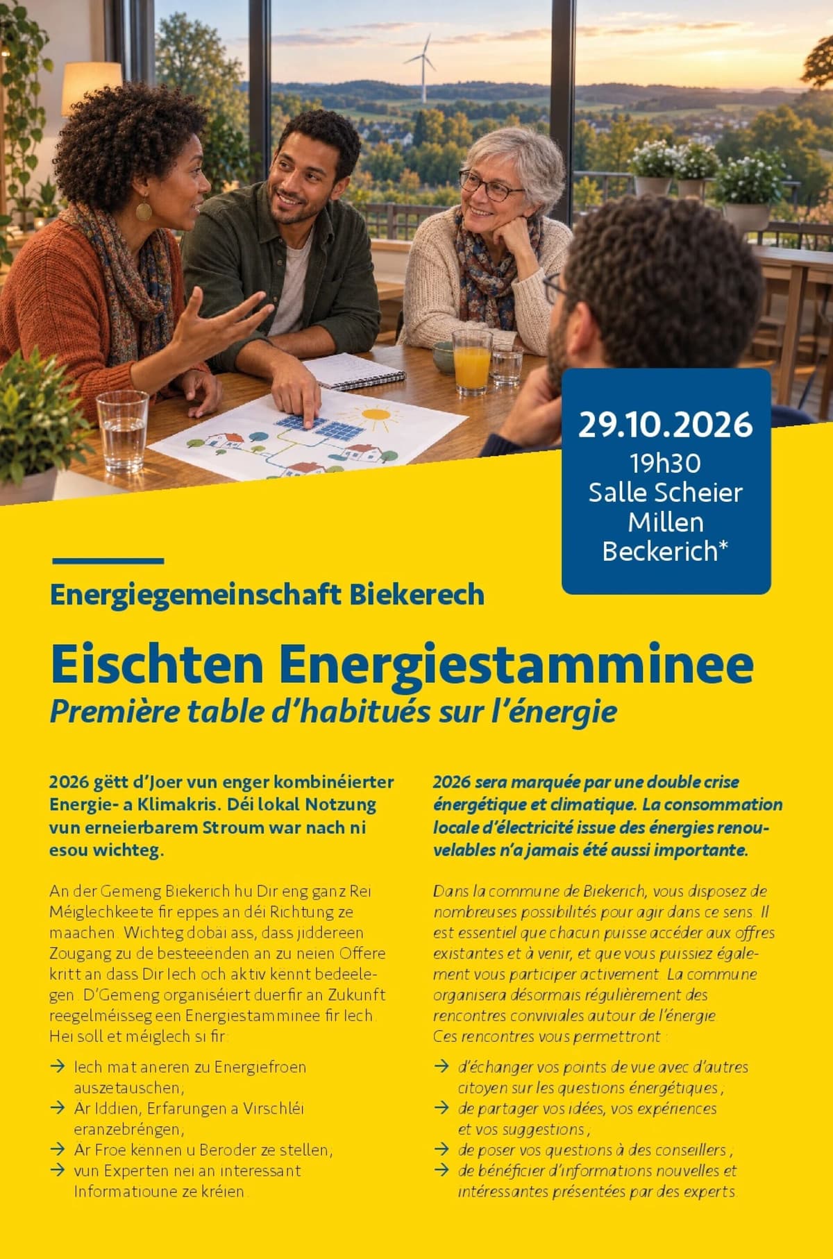 Éischten Energiestamminee