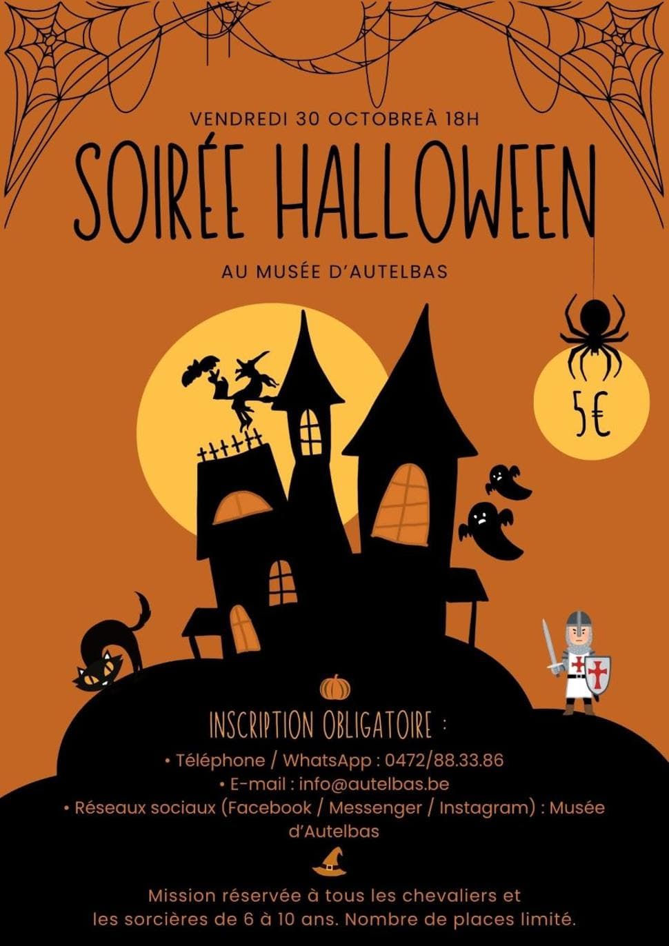Soirée Halloween au Musée d’Autelbas