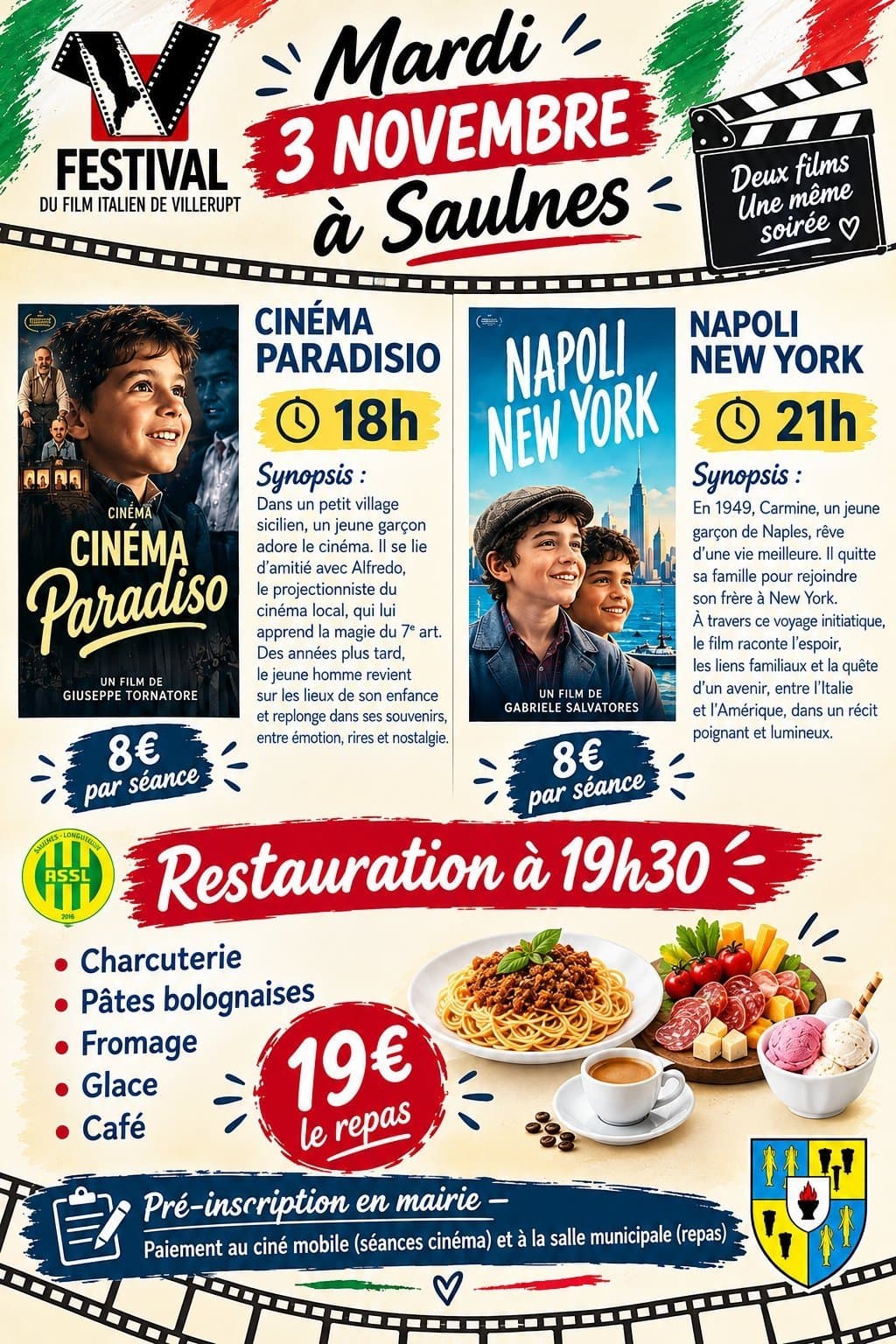 Festival du Film Italien de Villerupt in Saulnes