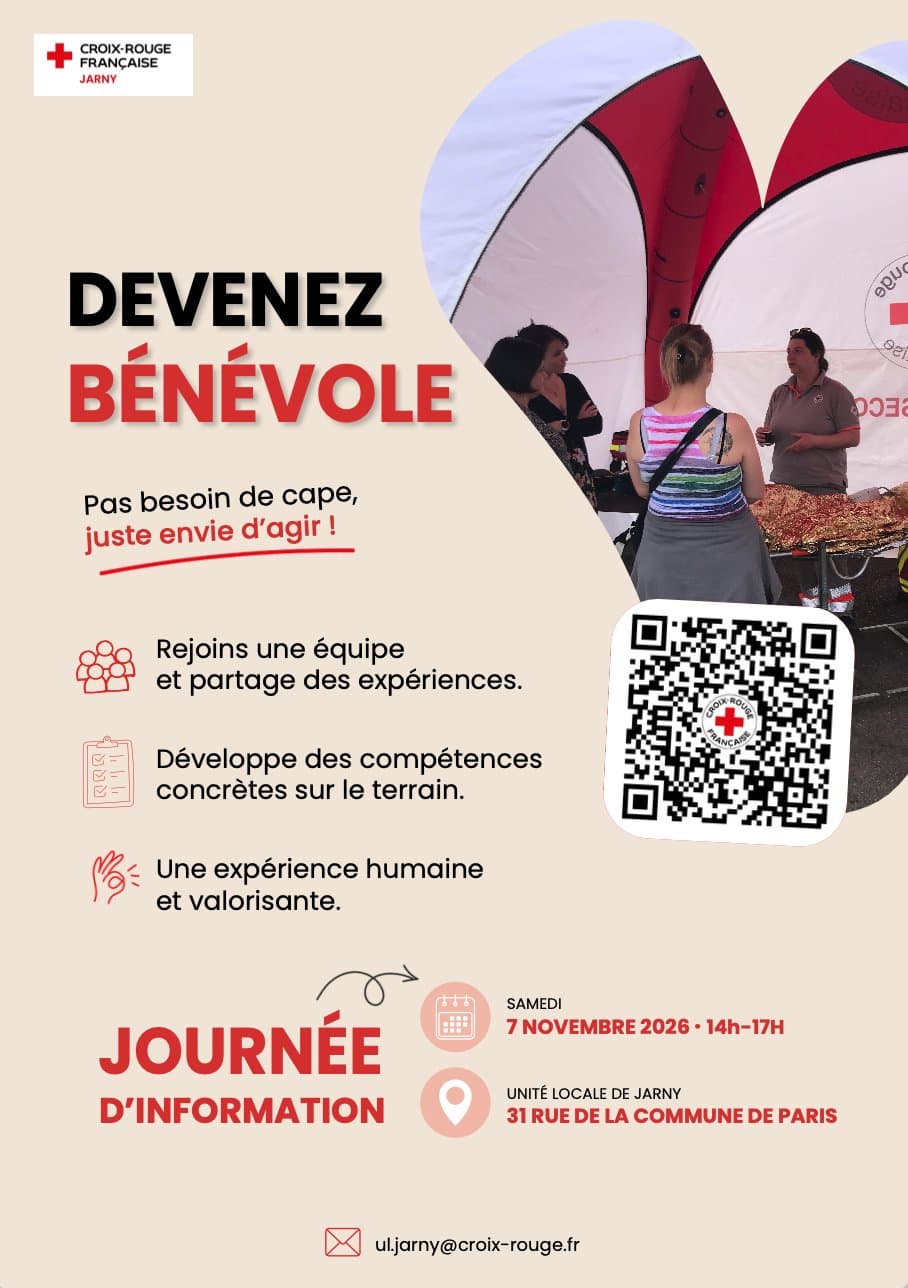 What if you became a Croix-Rouge volunteer?
