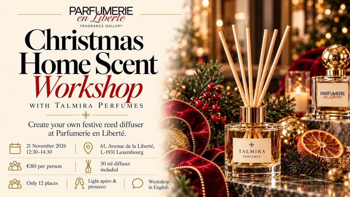 Christmas Home Scent Workshop – Talmira Perfume