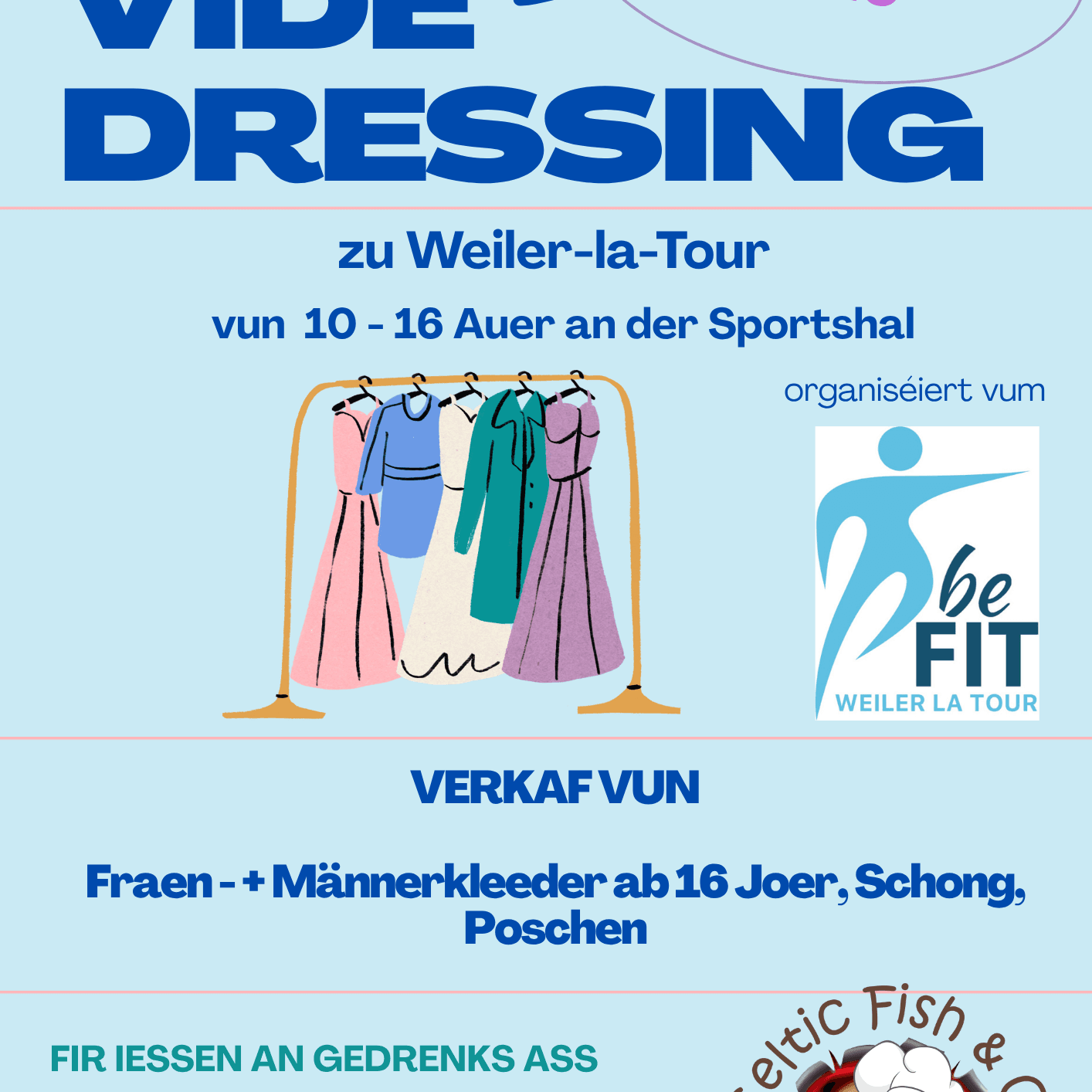 Clothing sale