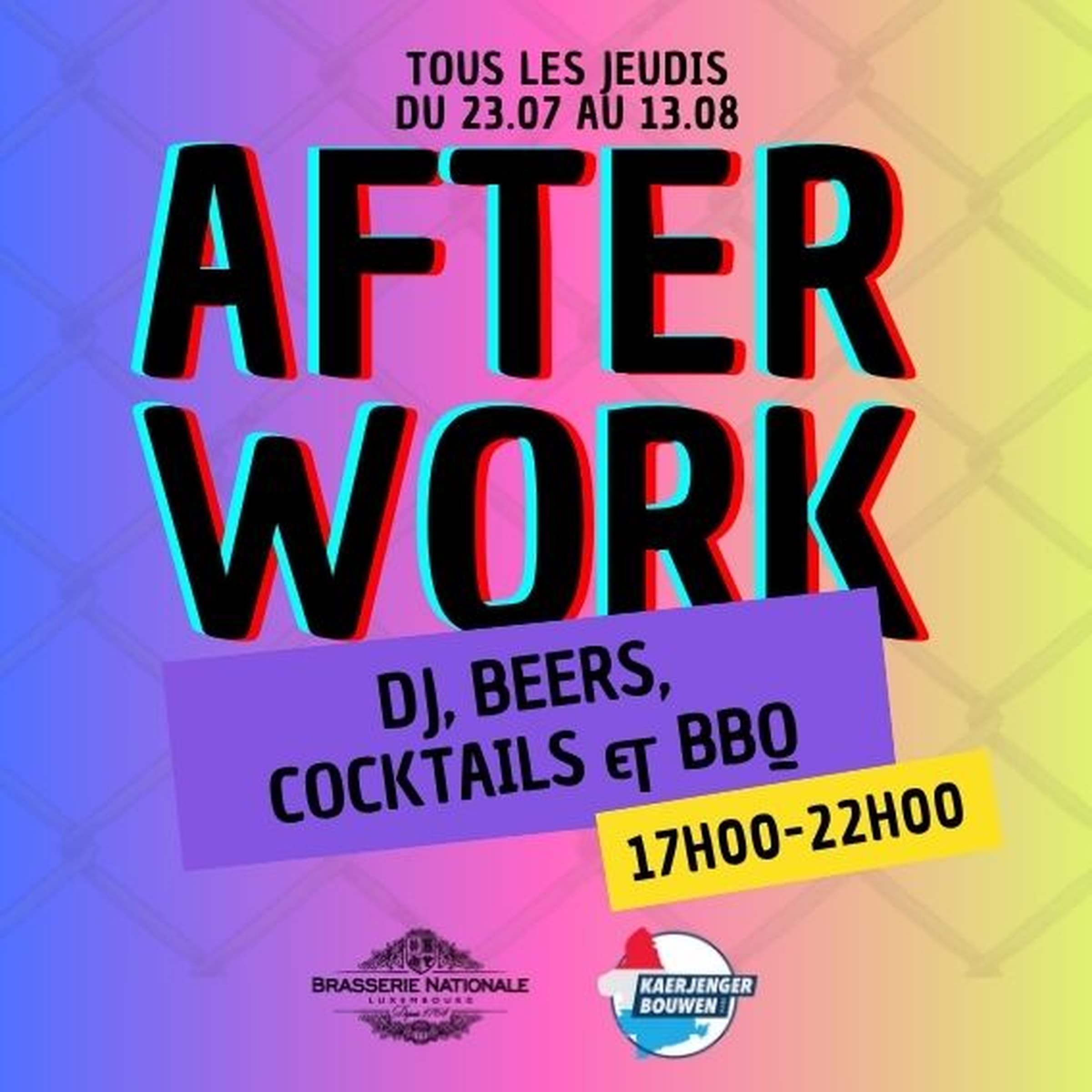 Afterwork at the Brasserie!