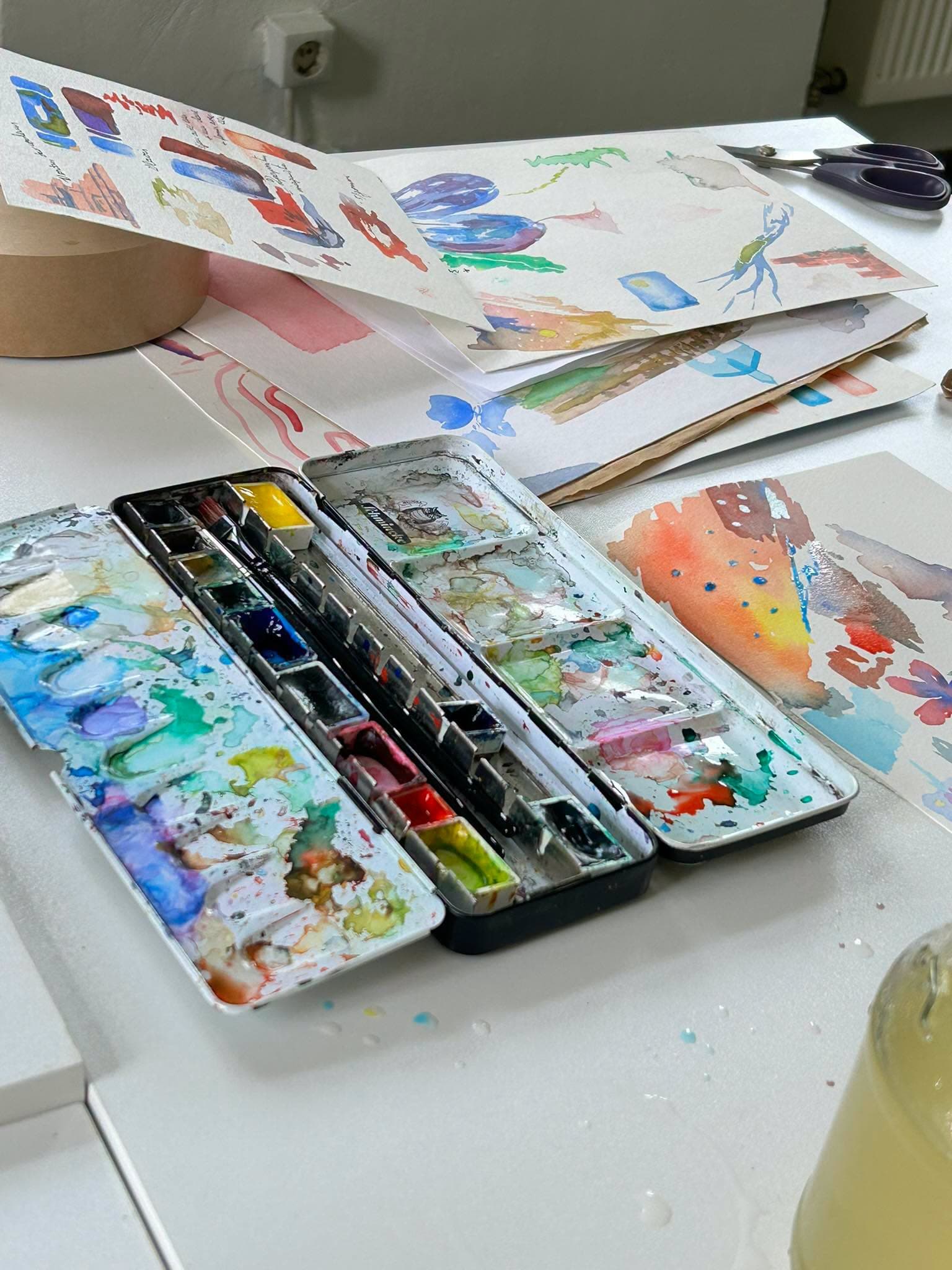 Pratique de l'aquarelle - Watercolour Painting