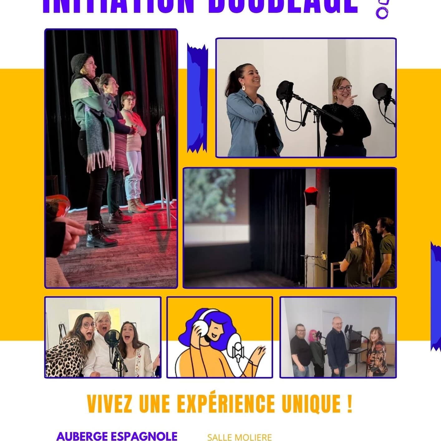 Dubbing introductory workshops