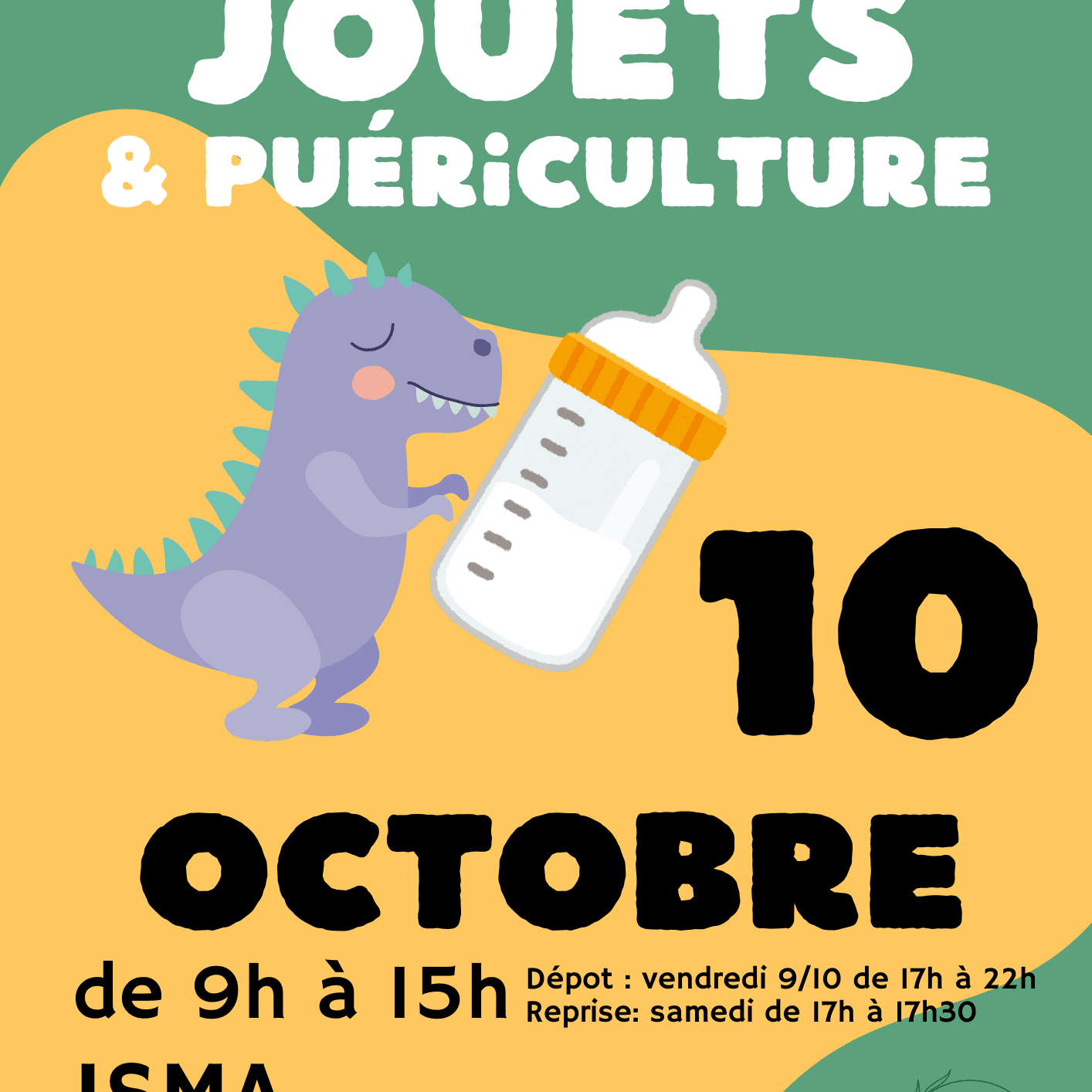 Bourse aux jouets et matériel de puériculture