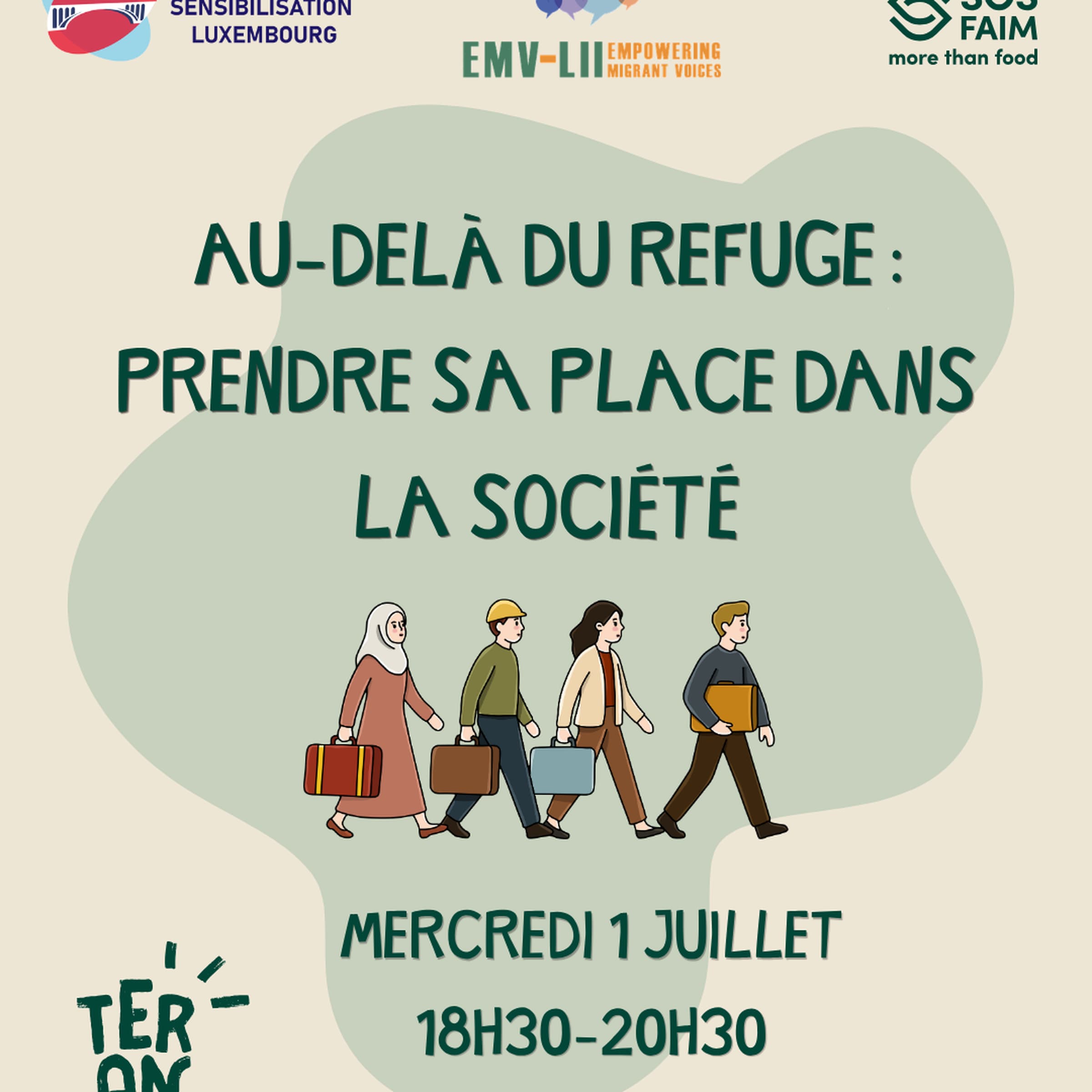 Training: Au-delà du refuge - prendre sa place dans la société