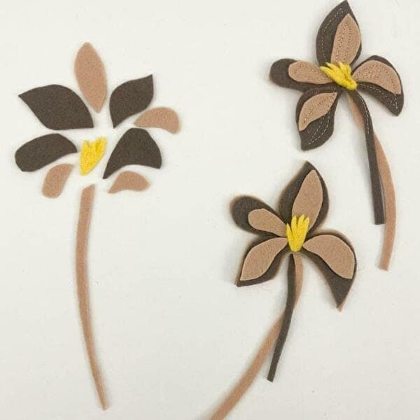 Atelier: Parure textile florale