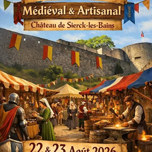 Marché Médiéval et Artisanal 22-23 août 2026