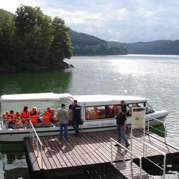 Solar boat tour + Burfelt Museum