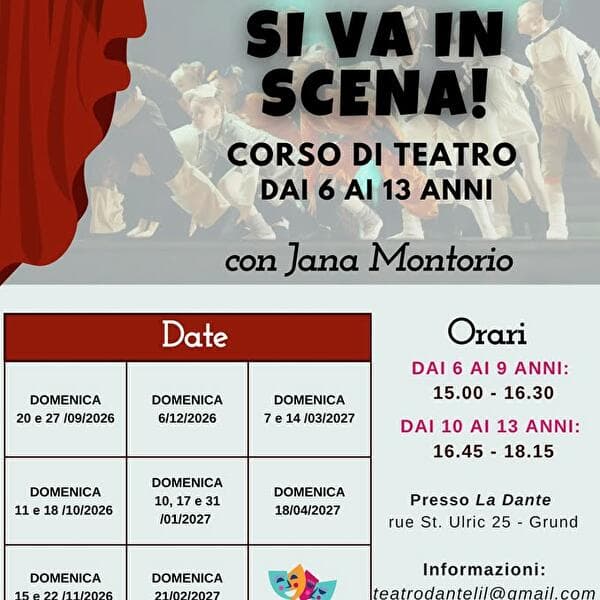 Theatre Course for 10-13 Year Olds