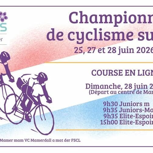 National Road Cycling Championships - Juniors, Masters, Espoirs, Elite
