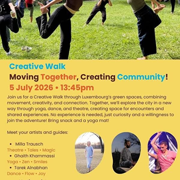 Creative Walk: Moving Together, Creating Community