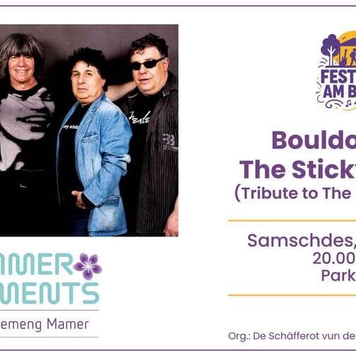 festival am brill - bouldou & the sticky fingers (tribute to the rolling stones)