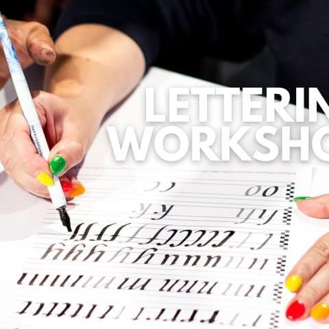 Atelier de calligraphie de 2 jours | L'art du lettrage créatif (tous niveaux)
