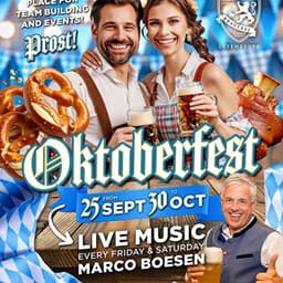 Oktoberfest 2026 : live music with Marco Boesen