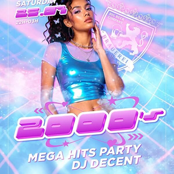 2000s Mega Hits Party • DJ Decent • Big Beer Company Luxembourg