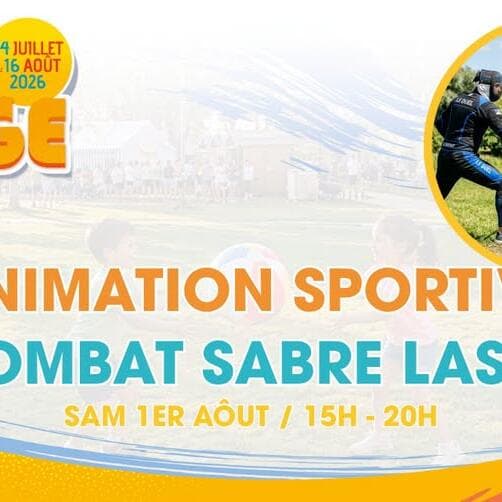 Yutz Plage - Animation : spectacle sabre laser