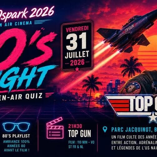 JaKINOspark |  Soirée Années 80 & Quiz en plein air