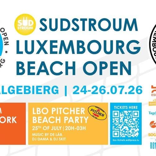 Sudstroum Luxembourg Beach Open 2026