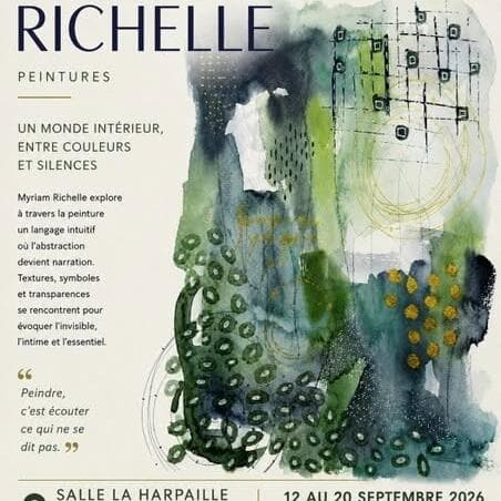 Exhibition "Un monde intérieur, entre couleurs et silences."
