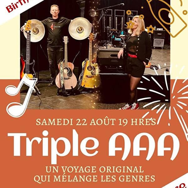 Triple AAA + Pascale's birthday party