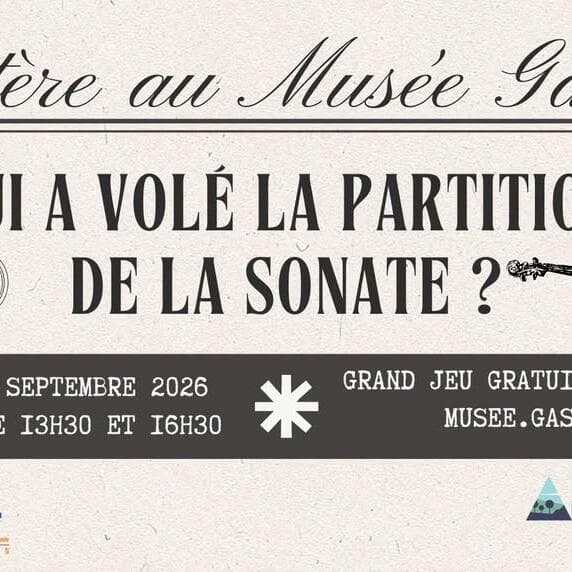 Musical mystery at Musée Gaspar: who stole the sonata score?