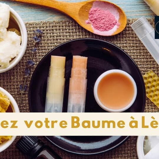 Atelier création de baumes à lèvres
