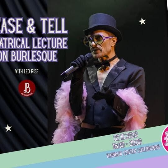 Tease & Tell : une conférence théâtrale sur le burlesque
