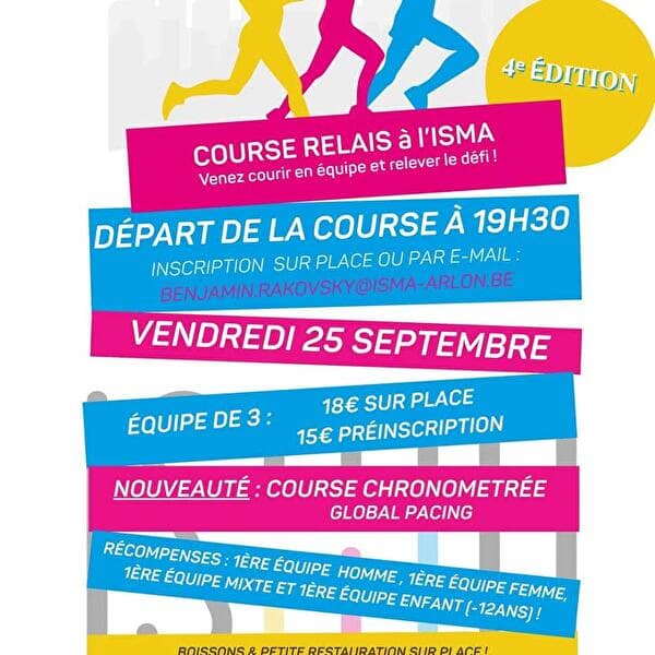 Course relais de l’ISMA – 4e édition