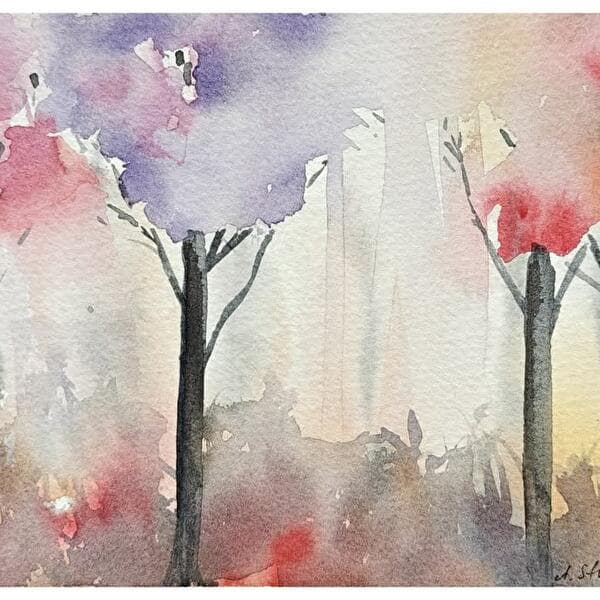 Méditation à l’aquarelle