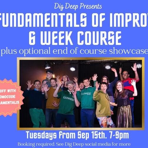 Fundamentals of Improv : cours de 6 semaines