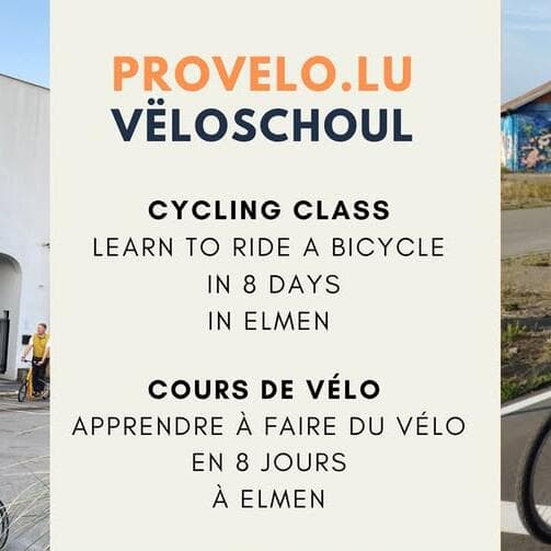 Cours de vélo - apprendre à faire du vélo en 8 jours